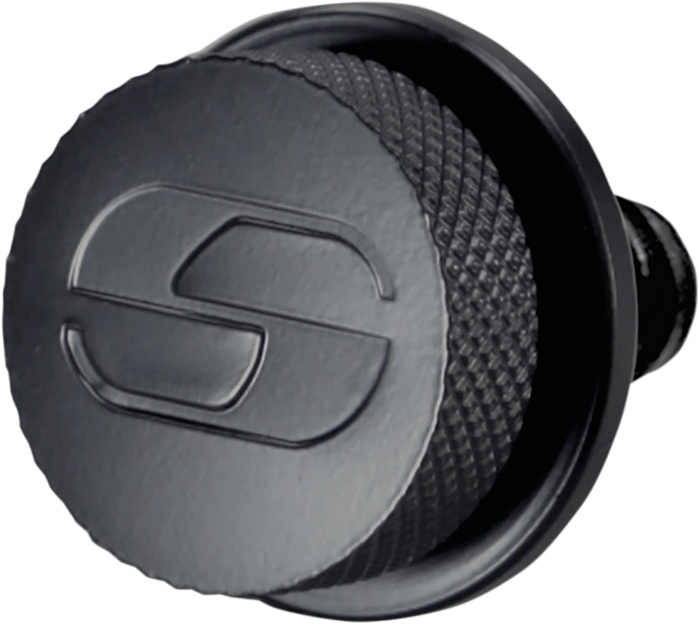 Saddlemen Seat Mounting Knobs 1/4in-20 Black 8909B