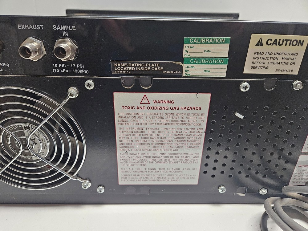 Rosemount 951C PPM NOx Analyzer