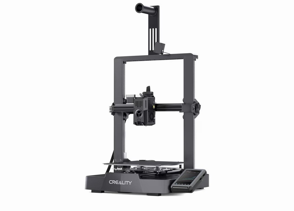 Creality - Ender-3 V3 KE 3D Printer Basic Combo - Black