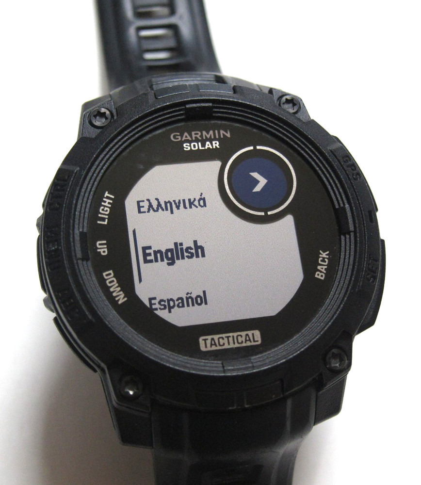 Garmin Instinct 3 Solar Tactical GPS Watch - Black, 45mm
