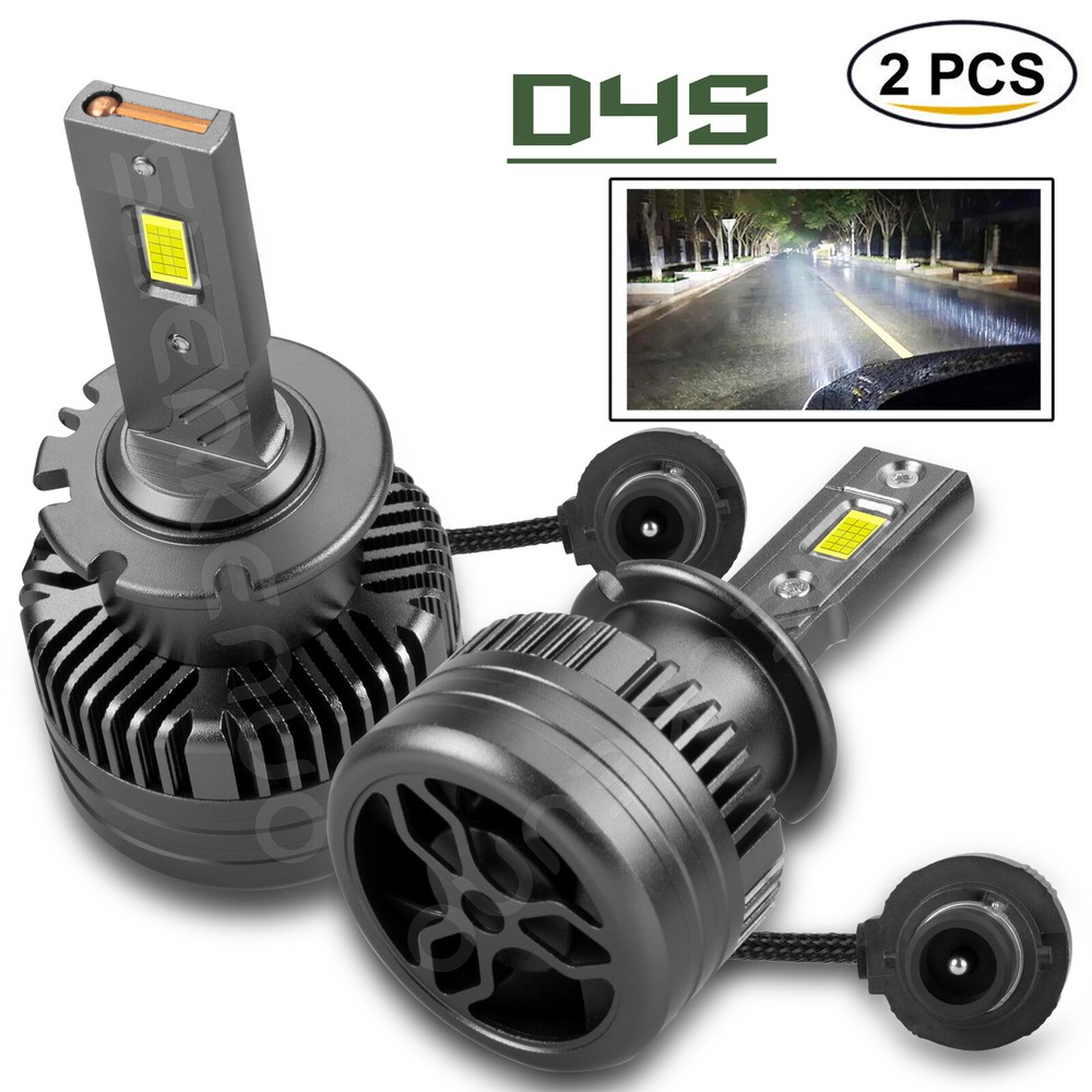D1S D2S D3S D4S D5S LED Headlight Light Bulb Lamp Conversion Kit 6000K White 2PC