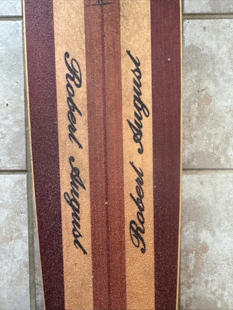 Robert August Surf One Skateboard Longboard 43.5" Orig.