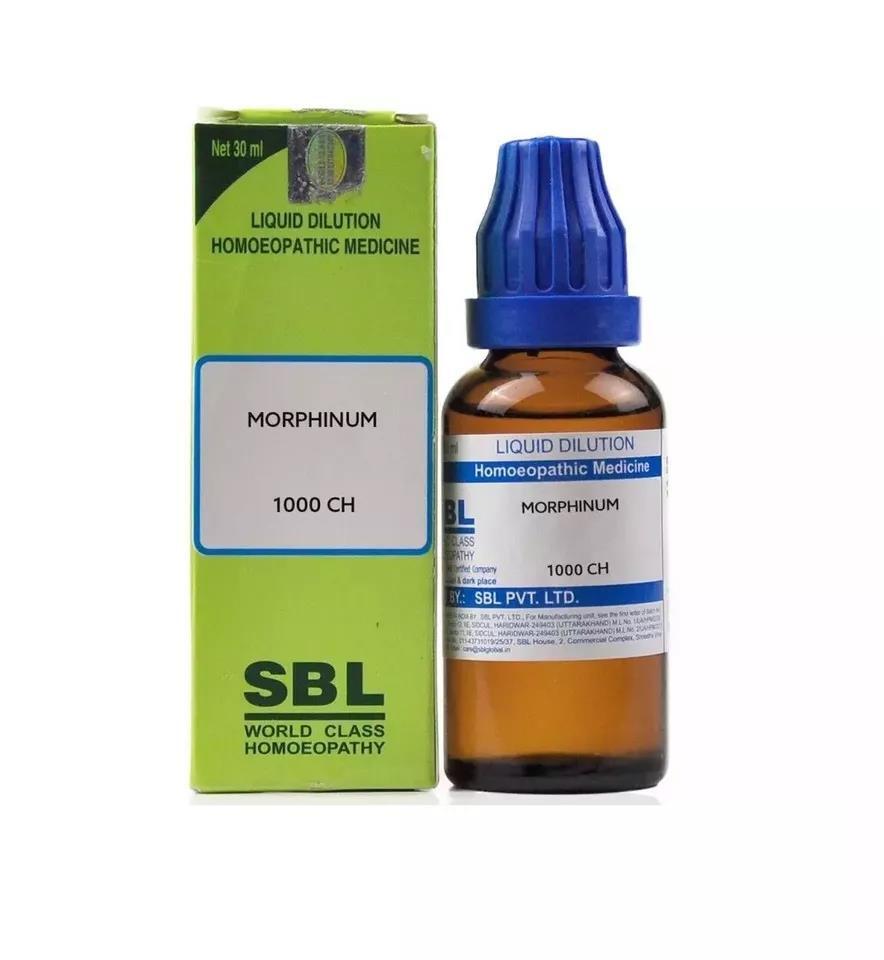 SBL Homeopathic Morphinum 1M (1000 CH) (30ml) Dilution