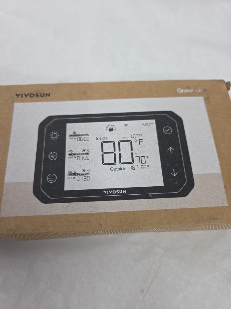 VIVOSUN GrowHub Controller E42a Smart Environmental WiFi-Controller f