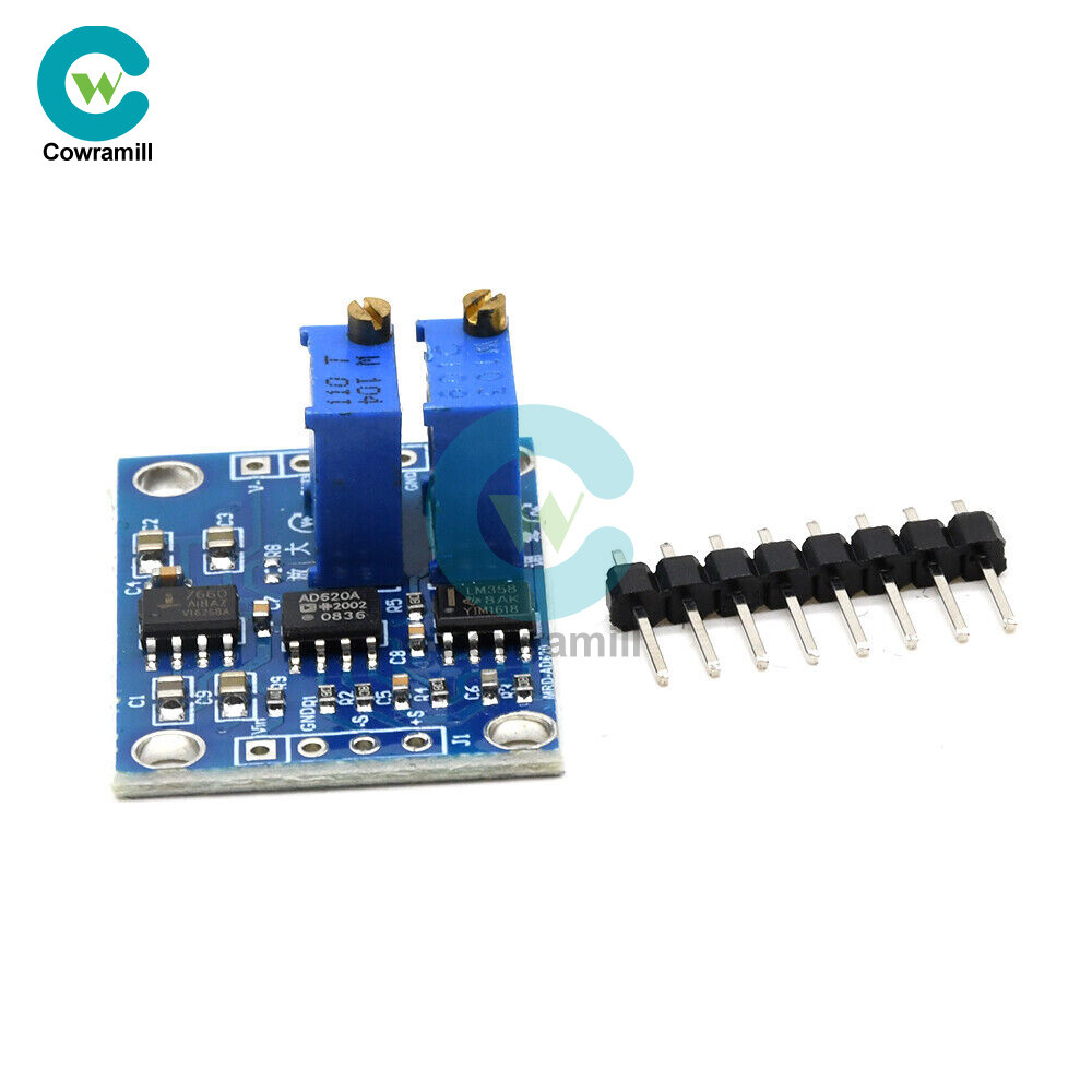 AD620 Microvolt MV Voltage Amplifier Signal Instrumentation Module Board