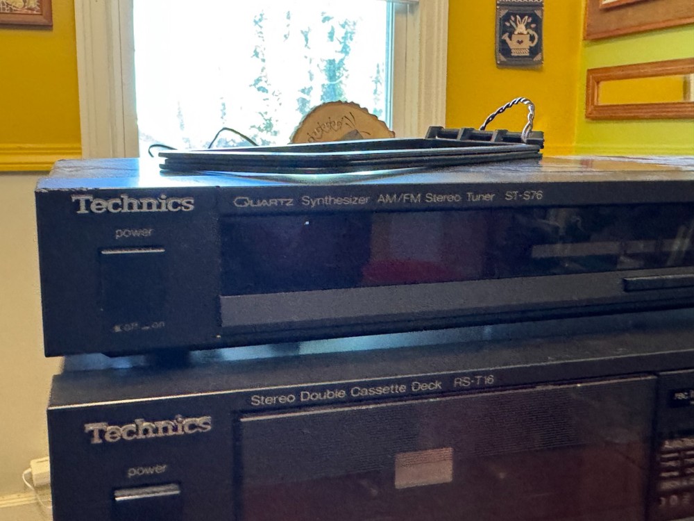 Technics RS-T16 Dual Stereo Cassette Deck- Tested and Working!!!