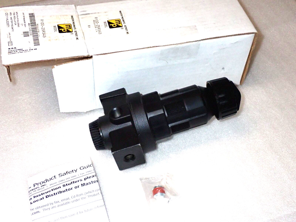 Master Pneumatic R100-2SR343 Regulator NEW