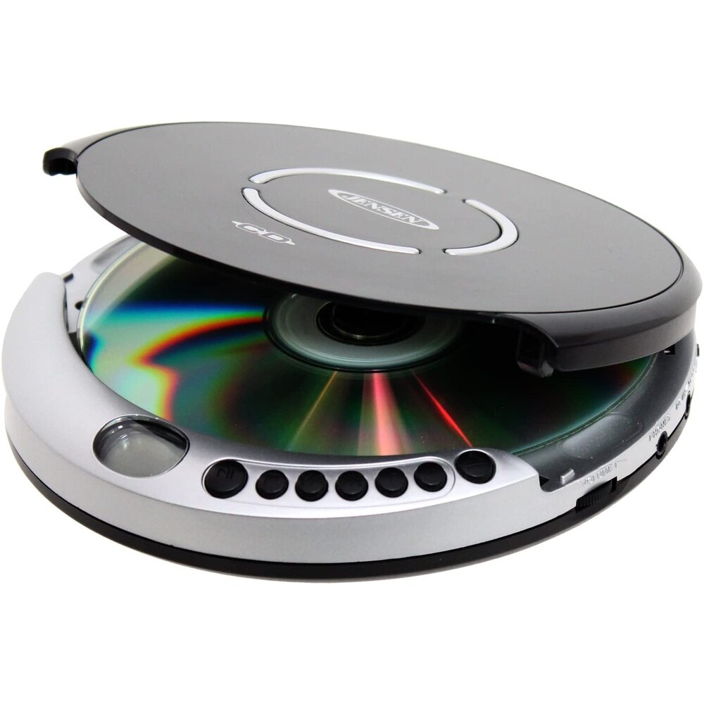 JENSEN CD-60R PORTABLE CD PLAYER WITH BASS BOOST