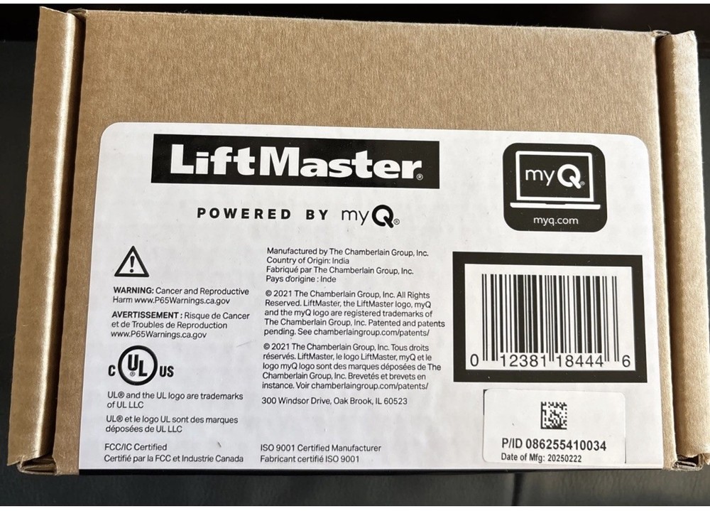 Complete LiftMaster CAP2D Smart Access Control kit, 1 panels, 1 reader