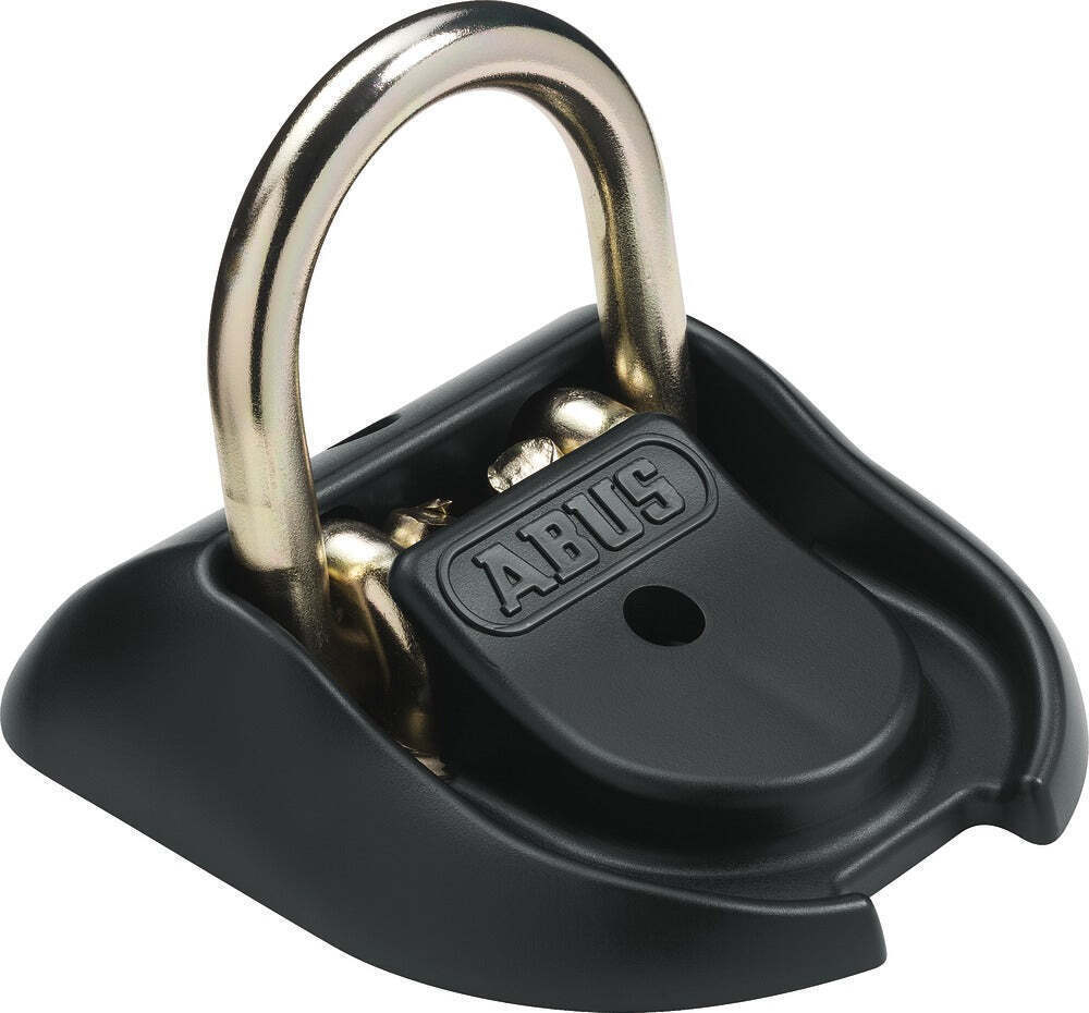 Oxford Motorcycle Sold Secure Lock Chain 1.5m + ABUS Ground Wall Anchor Bundle