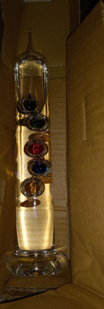 New In Box Galileo Thermometer