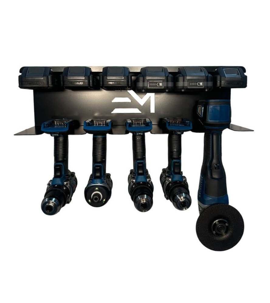 Hercules 20V Drill and Battery Shelf
