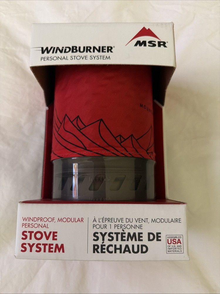 NEW!! MSR Windburner Personal Stove System