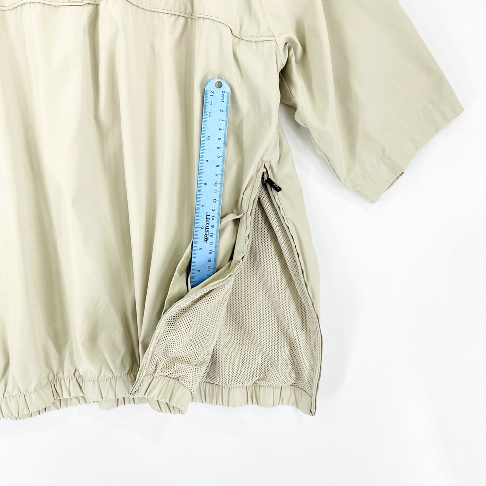 IZOD Men's Pullover Jacket Size XL Tan Extreme Function Golf-wear