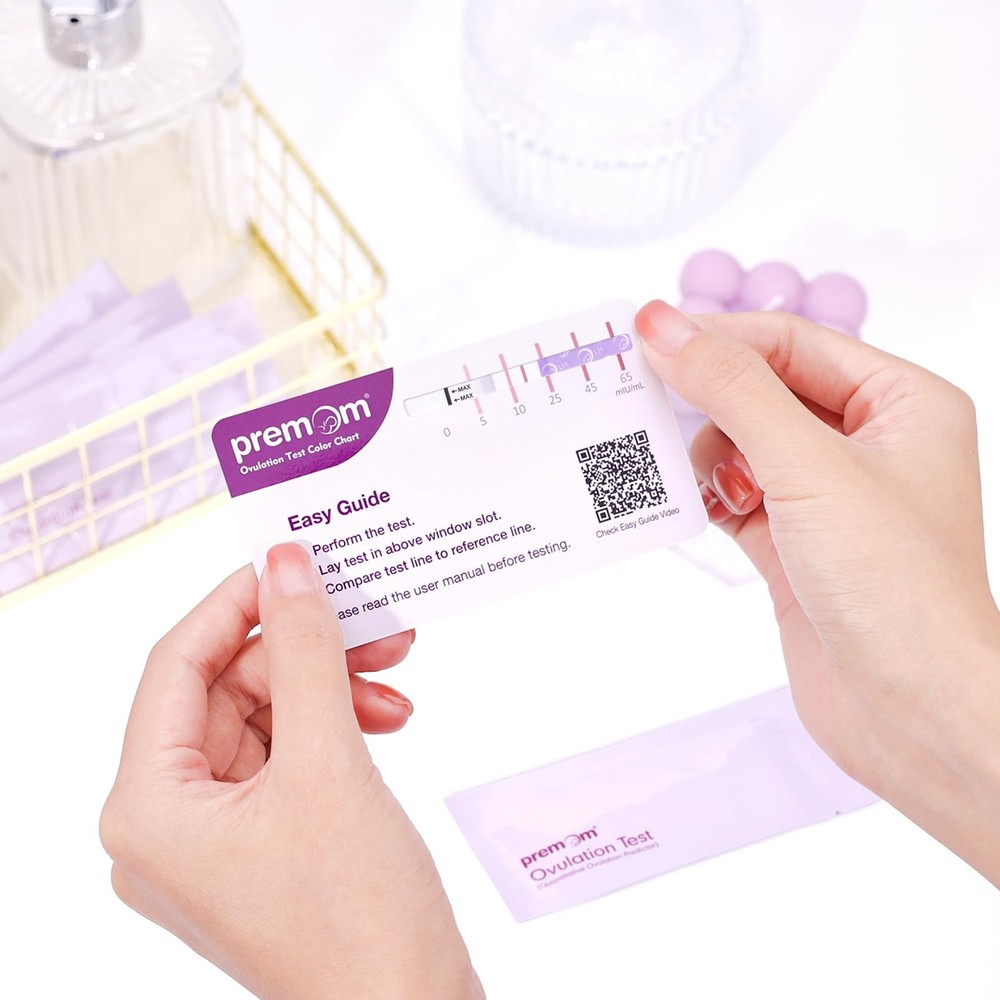 Premom Quantitative Ovulation Predictor Kit: 25 Ovulation & 5 Pregnancy Tests