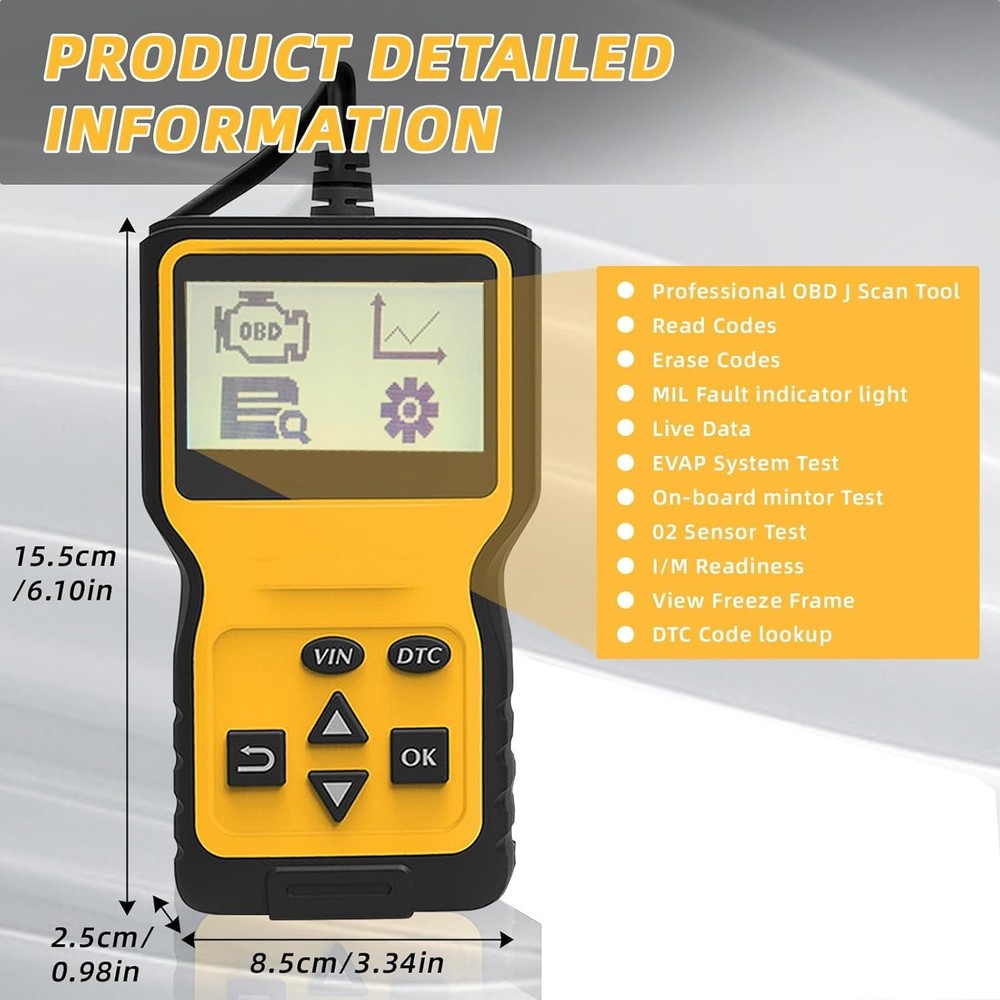 OBD2 Motorcycle Engine Fault Code Scanner Diagnostic Tool For Harley Davidson