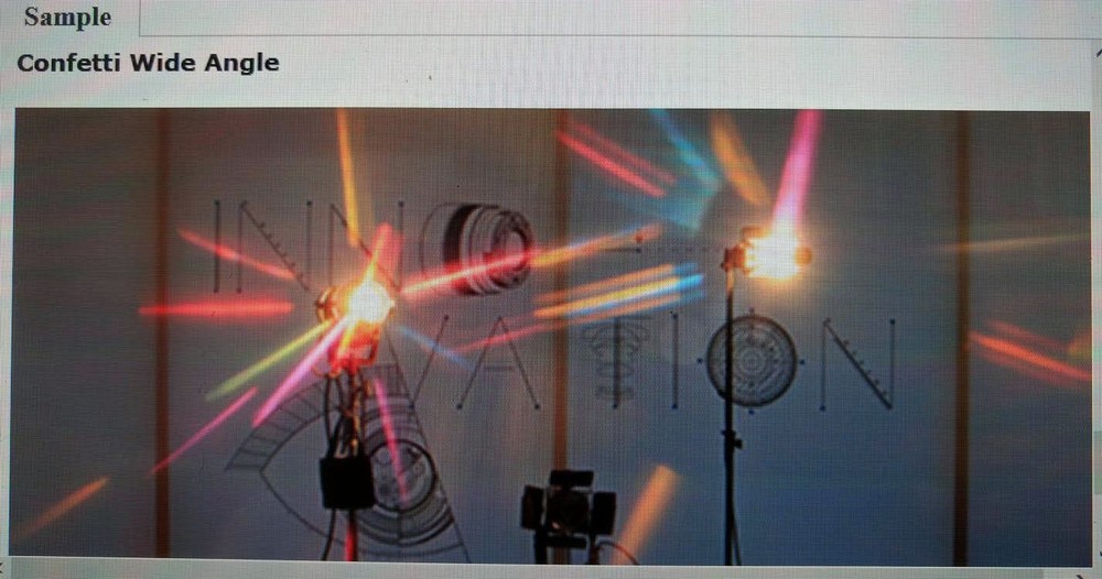 Schneider MPTV 4x5.65" True-Streak Confetti Rectangular Filter