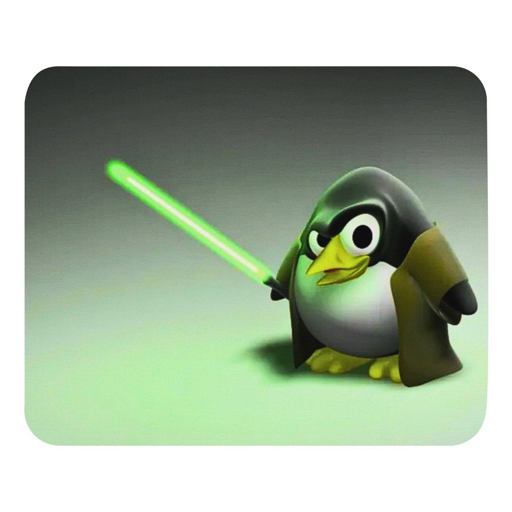 Custom Linux Mouse Pad – For Real Geeks Only (No Windows Allowed 9.5" x 7.75"