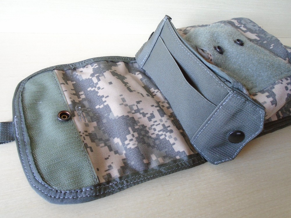 Initial Attack ACU MOLLE M60 100RD Saw Mag Pouch w/ Inserts USGI ISSUE