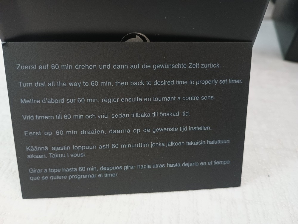 Bengt Ek Design Aluminum 60 Minute Kitchen Timer