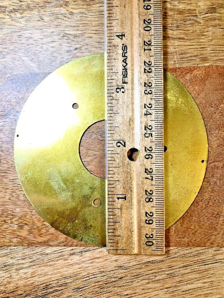 Clock Dial Pan Mounting Plate (K6050)