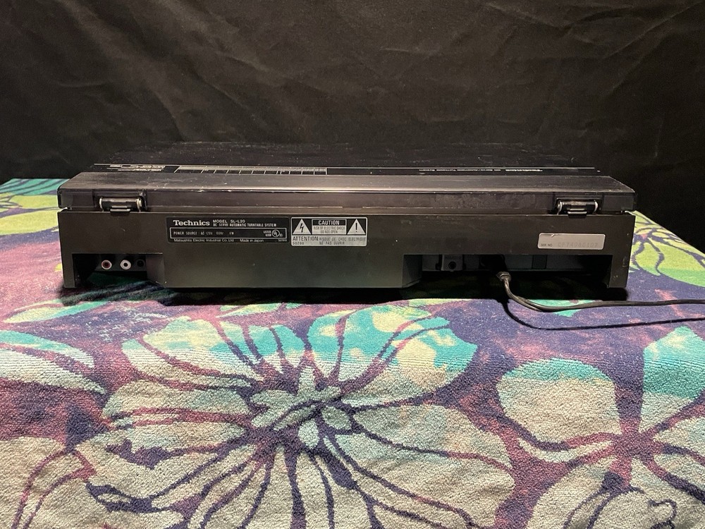 Technics SL-L20 Turntable Linear Drive 100% Working Record Player