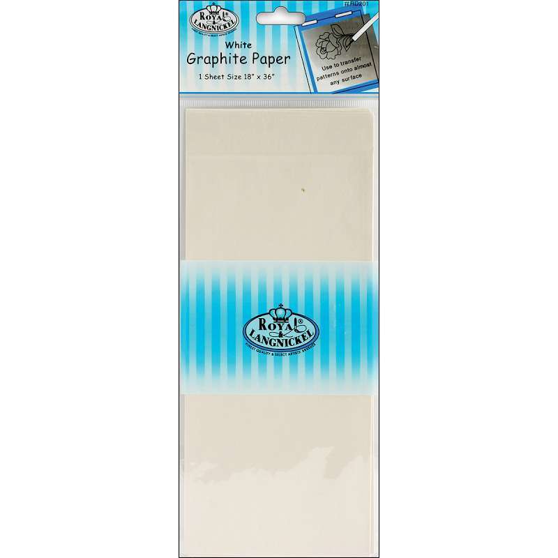 White Transfer Paper 18"X36" 1/Pkg