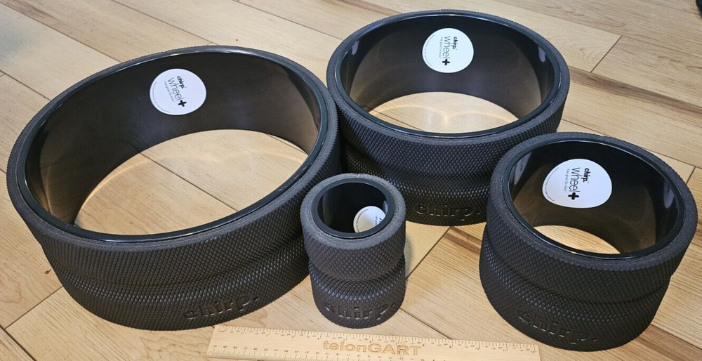 Chirp Wheel 5 Piece Bundle With Storage/Travel Case Includes Posture Corrector