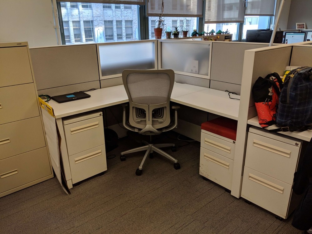 Haworth Compose 6x6 Used Office Cubicles
