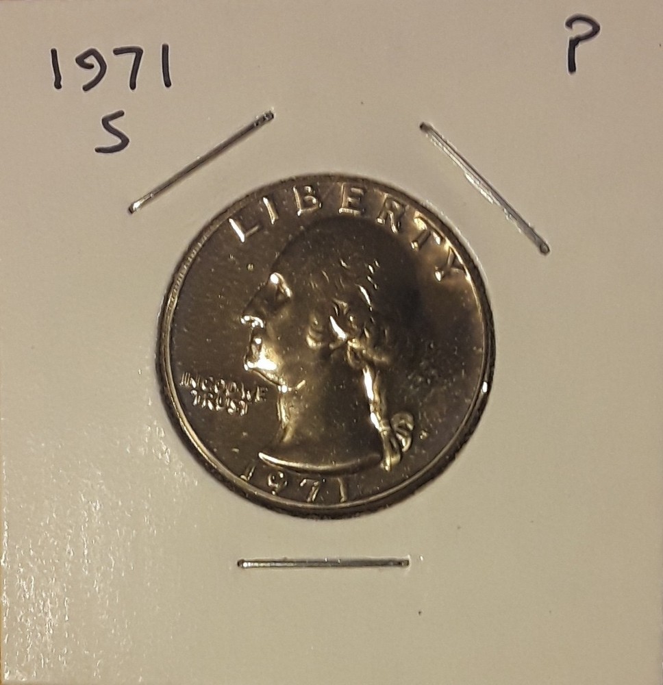 1971S Washington Quarter