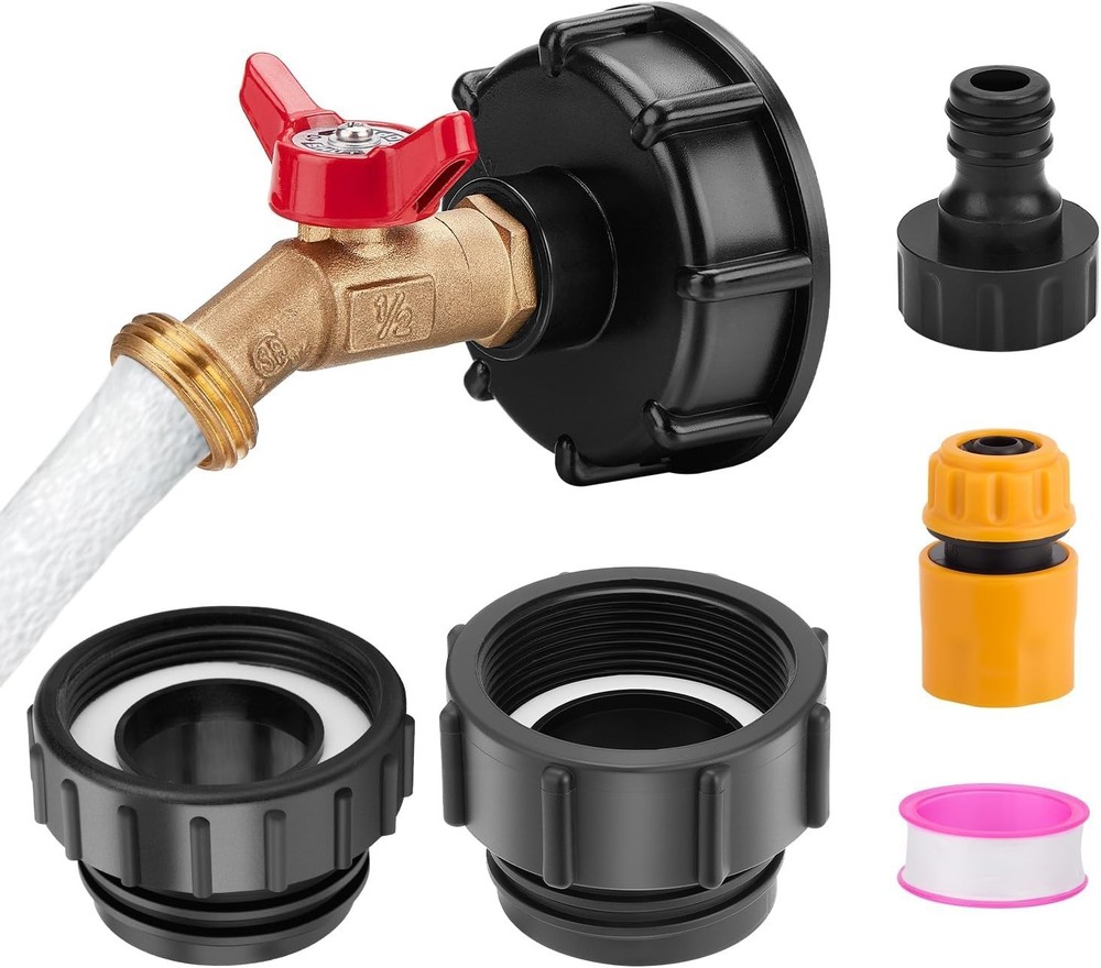 Solid Brass Adapter for 275-330 Gallon Tanks