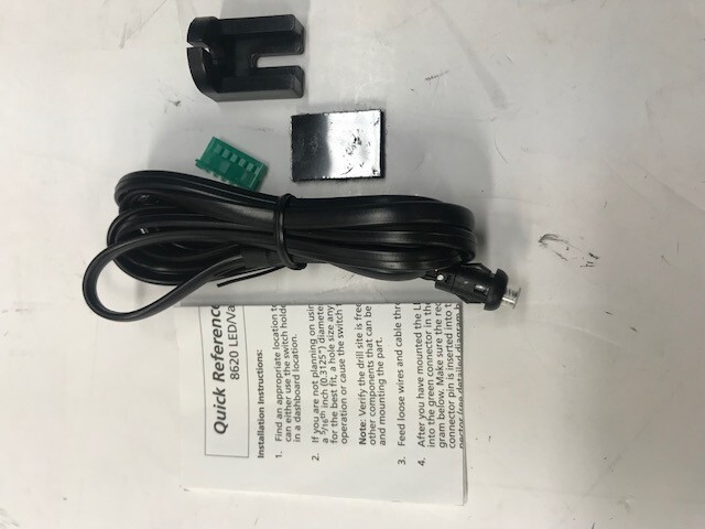 Directed Electronics 8620A Blue led valet switch assembly for 5X10 only