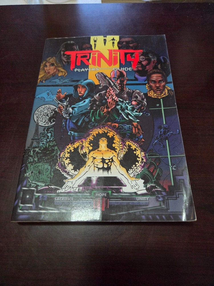 White Wolf Trinity Table top RPG Players Guide, Nice shape!