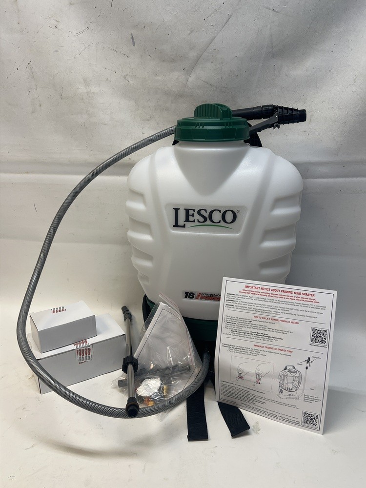 LESCO Zero Pump Backpack Sprayer