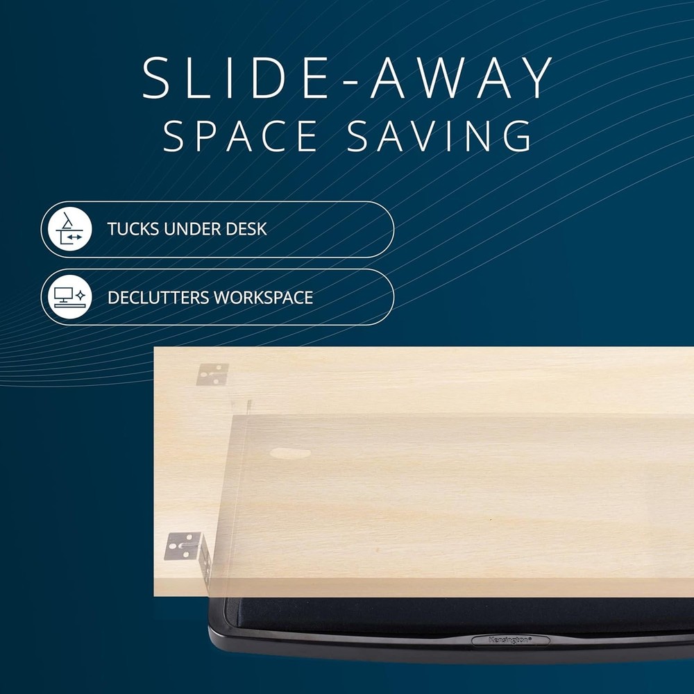 Space-Saving Keyboard Tray for Office, Ergonomic Design