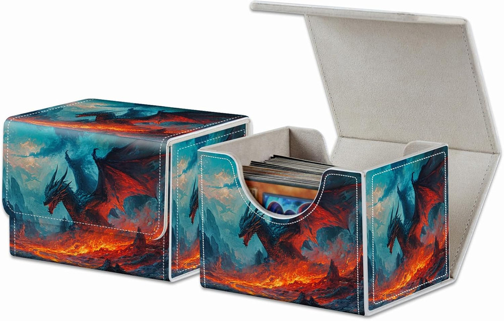Strong Magnet MTG Demon Deck Box Playing Card Case Magic the Gathering Commander