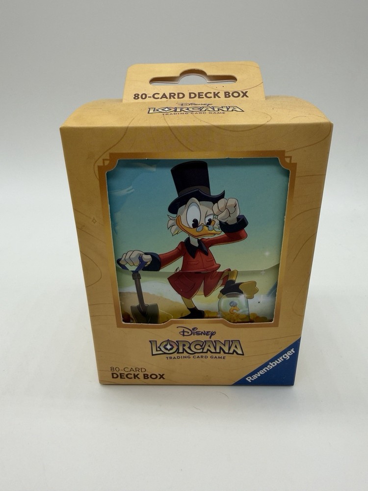 Disney Lorcana Scrooge McDuck Deck Box