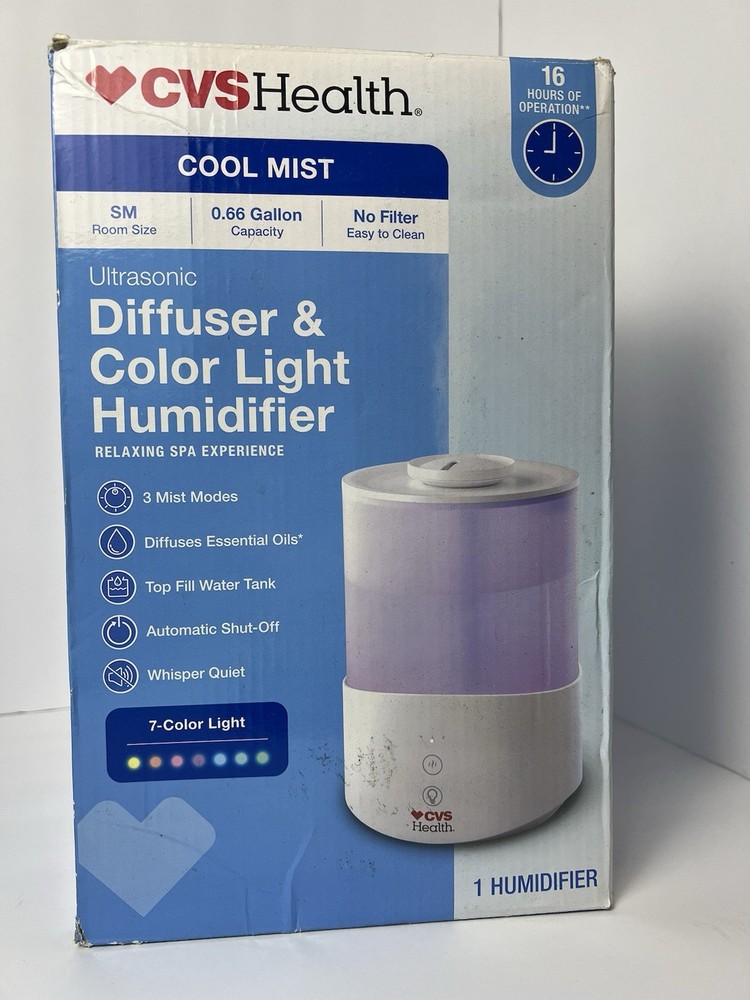 CVS Health Diffuser & Color Light Humidifier