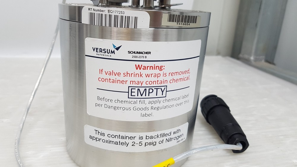 SCHUMACHER CONTAINER 2500-2370 B VERSUM MATERIALS