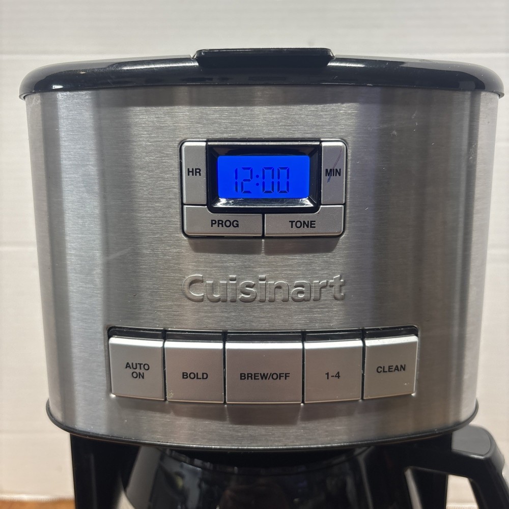 Cuisinart DCC-3850TG 12-Cup Programmable Thermal Coffeemaker Silver