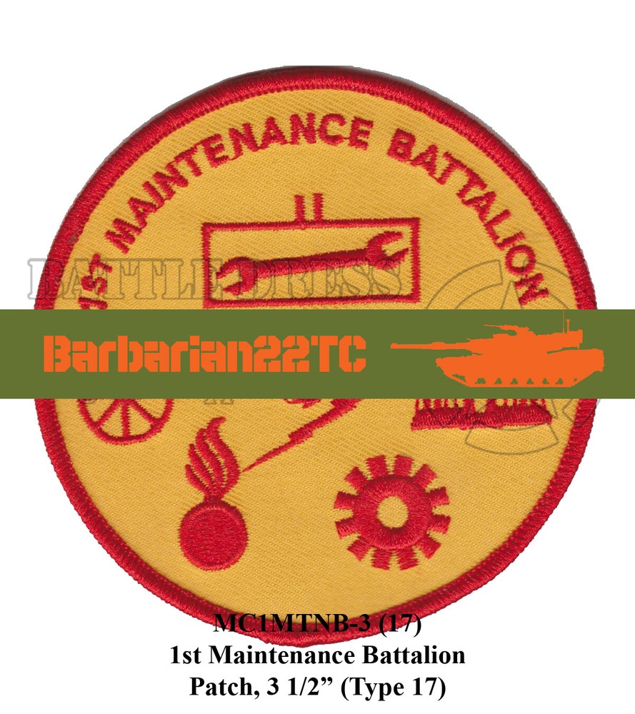 1st Maintenance Battalion Patch-Bn