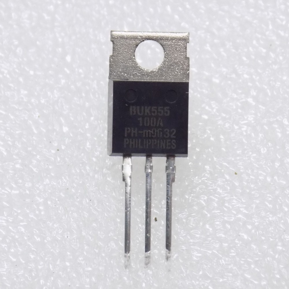 10x PHILIPS BUK555-100A TO-220 Transistor