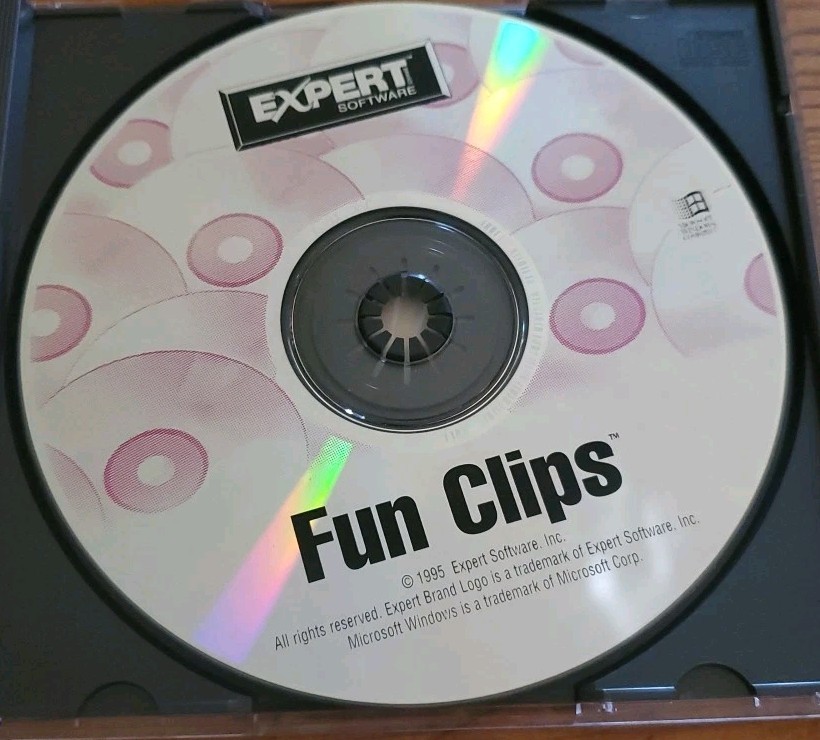 Fun Clips CD-ROM from Expert Software