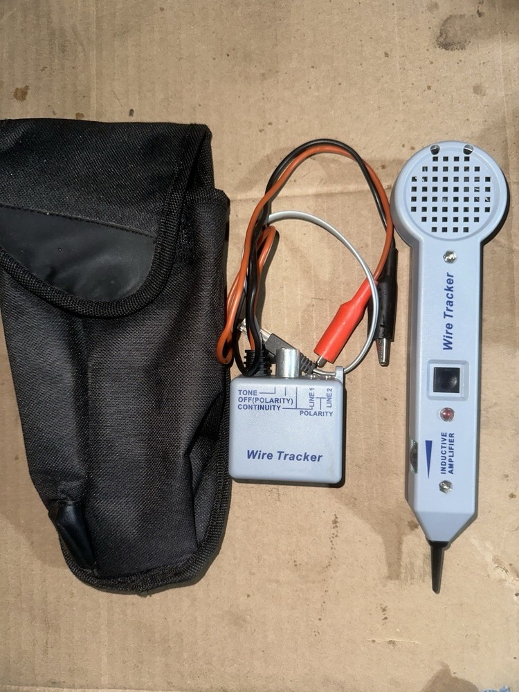 Inductive Amplifier Network Cable Tester Wire Tracker Toner Tone Generator 200EP