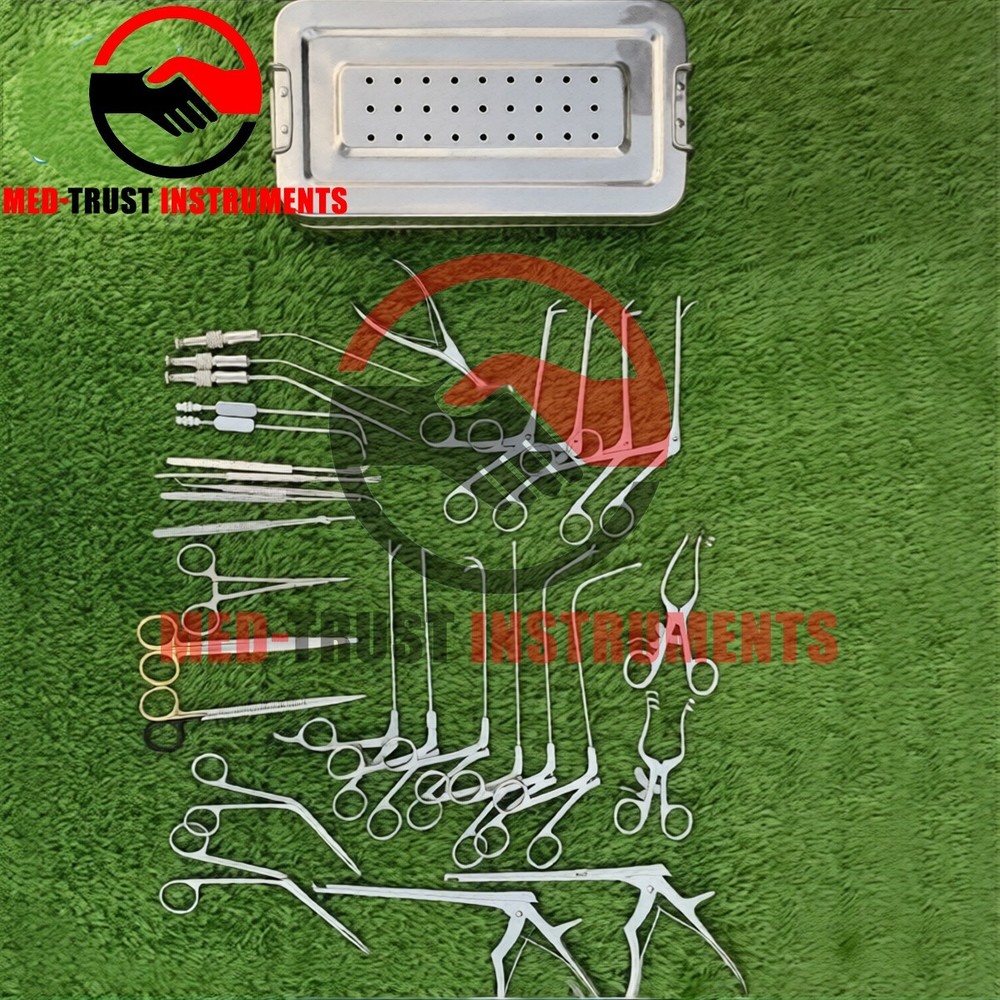 Fess Instruments Set, Complete Set of Endoscopic Sinus Surgery Instruments
