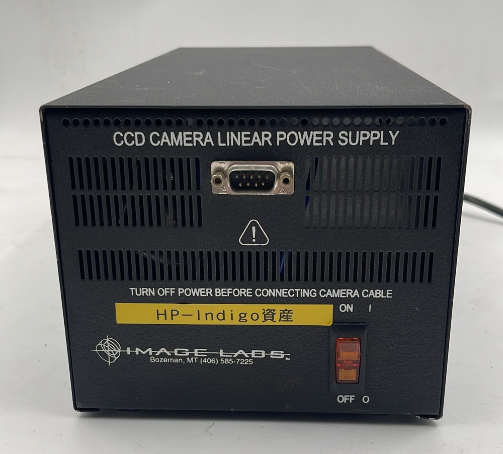 Vision 1 Image Labs CCD Camera Linear Power Supply PS4-DP9-230