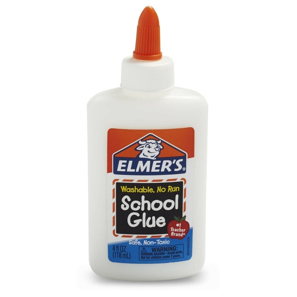 Elmer's Liquid School Glue, Washable, 4 oz