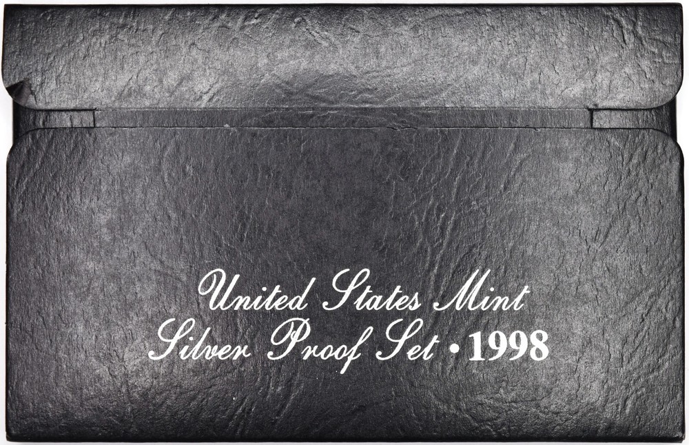 1998 Silver Proof Set W/ Box & COA