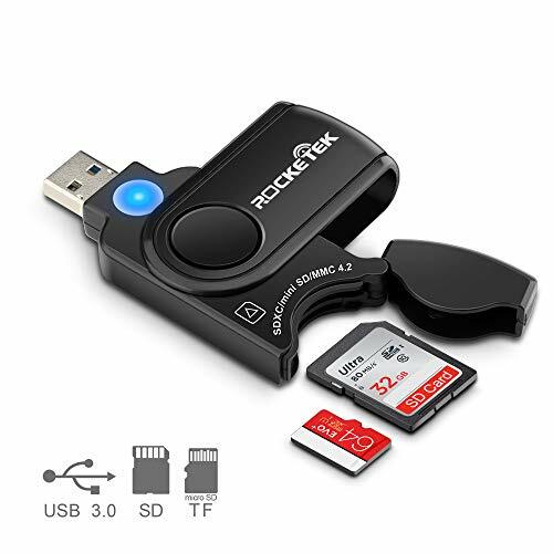 SD Card Reader Flash Drive USB 3.0 Memory Stick Fold Storage Thumb Stick Pen