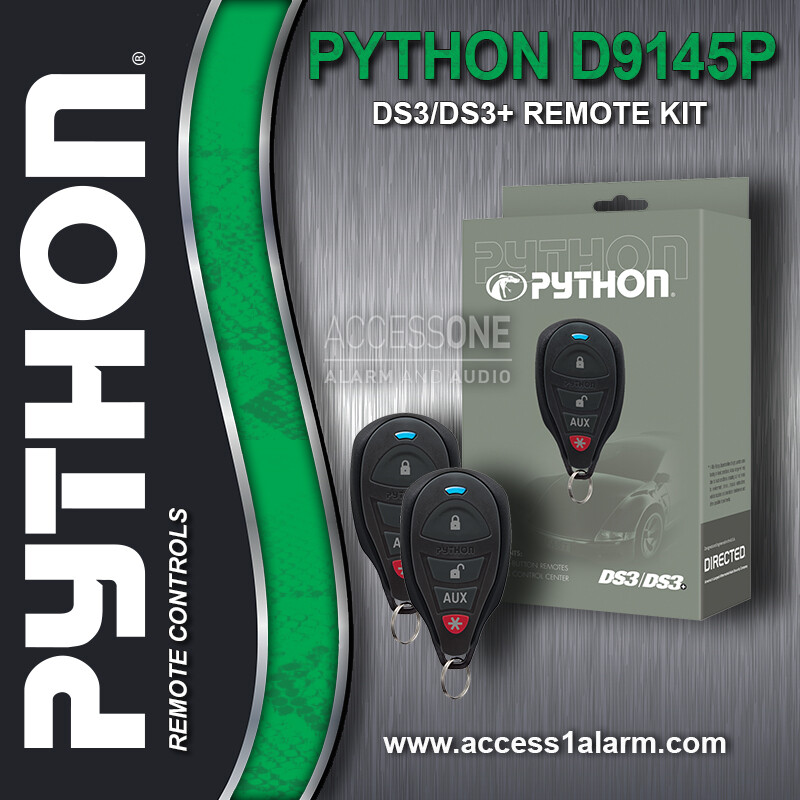Python D9145P 1-Way Remote Control Kit With Antenna For DS3 and DS4 Systems